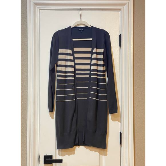 Karissa & Me Open Front Long Cardigan Size Medium - Picture 4 of 8